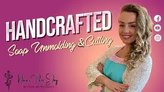 Unmolding Cold Process Soap from a Mold | Making DIY Homemade Soap | Nina's Pure Bliss