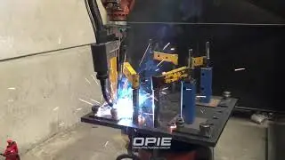 Robotic Welding Cell, Opie Manufacturing Group