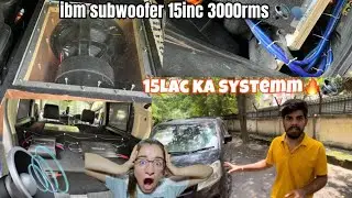 LBM subwoofer 15inc 3000rms # wegnar #viral #carloves