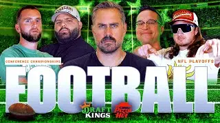 Big Cat and the Barstool Chicago Crew sweat out Conference Championship Sunday | CHI Gambling Cave