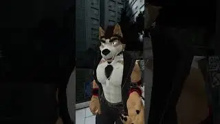 Time traveling, Raiy, what do you know?! #furry #furryvrc #vrchatfurry #fyp #vrchat #luciferwolfynh
