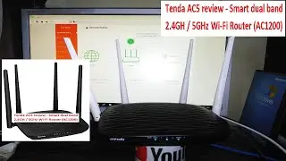 سرعة الإنترنت فى Tenda AC5 review - Smart dual band 2.4GH / 5GHz Wi-Fi Router AC1200