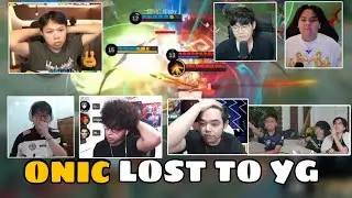 NO ONE EXPECTED THIS!ONIC FALLS TO YG | STREAMERS REACTION.