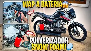 OS MELHORES PRODUTOS PARA MOTOS DA SHOPEE  - WAP A BATERIA, SNOW FOAM PULVERIZADOR