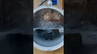 Homemade vacuum releaser bringing in maple sap.