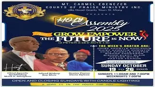GROW EMPOWER, THE FUTURE IS NOW - CHIEF APOSTLE RAY A FOSTER 