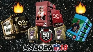VARIETY NFL REPLAY, COMBINE PROMO, ULTIMATE LEGENDS PACK OPENING! MADDEN 18!
