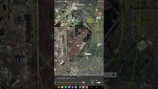 WB-57 landing with gear problem