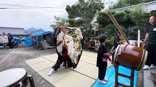 2025-10-04 山階北山獅子組 村遣い その34