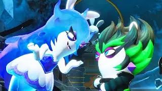 Mario + Rabbids Sparks of Hope - Midnite Boss Fight (4K 60FPS)
