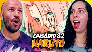 SAKURA FINALMENTE ENTROU EM AÇÃO! NARUTO CLÁSSICO EP 32 [REACT E ANÁLISE]