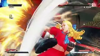 STREET FIGHTER V Karin vs M.Bison