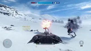 Star Wars: Battlefront - Training Missions: Invasion A-wing Gameplay (60fps 1080p)