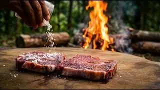 Perfect Ribeye Steak & Mashed Potatoes | Outdoor Cooking