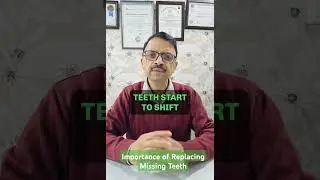 Importance of Replacing Missing Teeth#MissingTeethSolutions #SmileRestoration #HealthySmile
