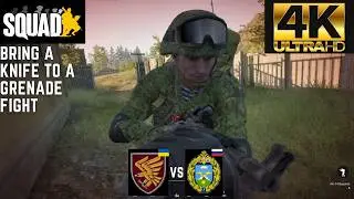 Squad - Bring a Knife to a Grenade Fight - Black Coast - (4K)