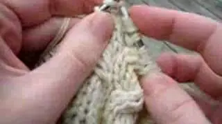 Cables with no cable needle