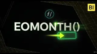 EOMONTH Function in Power BI DAX | End of Month Date Calculation | DAX from Scratch