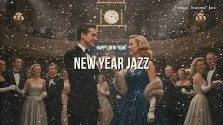 New Year Jazz 2026 🎷 | Vintage 1940s–1960s Party Music for a Cozy Midnight Countdown