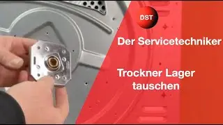 Lager tauschen bei einem Trockner