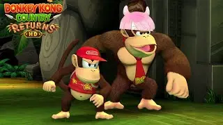 【DONKEY KONG COUNTRY RETURNS HD】snow day with mena?【Umino Mena】#vtuber
