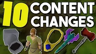 Top 10 Things that Should be Removed or Changed in OSRS! Oldschool Runescape Content Changes!