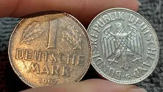 1962 Germany 1 Deutsche Mark Coin &bull;&nbsp;Values, Information, Mintage, History, and More