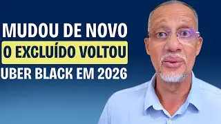 UBER ALTERA NOVAMENTE LISTA DE CARROS BLACK PARA 2026 | E tem boa novidade!