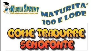 Maturita - versione greco Senofonte