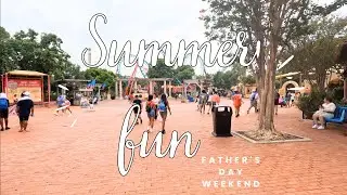 Fathers Day Weekend | Six Flags Hurricane Harbor | San Antonio River Walk