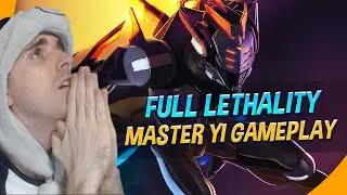 FULL LETHALITY MASTER YI GAMEPLAY - COWSEP GAMING