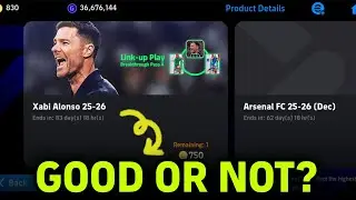 Xabi Alonso Link Up Manager Pack Opening in eFootball 2026 | How good is AlonsoXabi Alonso in pes 26