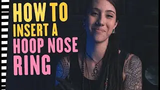 How to Insert a Hoop Nose Ring | UrbanBodyJewelry.com