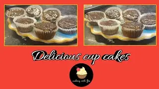 Delicious chocolate cup cakes for kids || Easy baking tips and tricks 😋