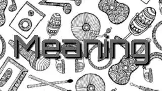 Meaning/ EDM song
