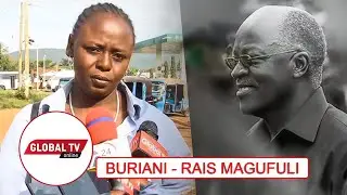 WANANCHI wa GEITA WAMLILIA RAIS MAGUFULI  - 
