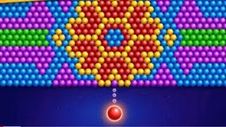 @mar_99i Bubble Shooter Game playing 100 levels in one day 