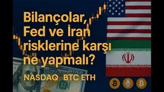 BTC ETH NASDAQ - Fed ve Iran beklenirken ne yapmali?