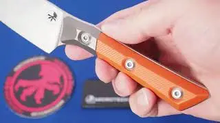 Нож Microtech Kitchen Utility Ember 3400B-10EM Bolster USA