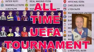 UCL Time Machine - All time UEFA tournament kickoff - PES patch featuring 72 classic teams