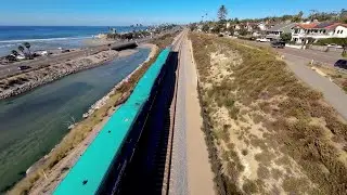 Cardiff Beach - Encinitas, California - Cinematic FPV Drone