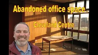 Abandoned Empty Office Space in the Cleveland Centre. Un-Seen images. Middlesbrough Memories.