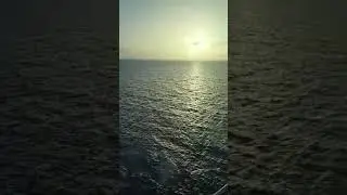 Atlantic ocean Sunset on Freedom of the Seas