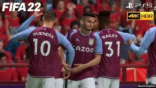 FIFA 22 - Aston Villa Vs. Liverpool (PS5) 4K HDR
