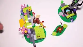 Lego Elves 41175 Fire Dragons Lava Cave Speed Build