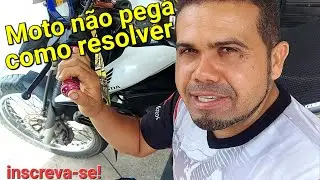 Moto apagou tudo é não quer pegar veja como encontrar o defeito