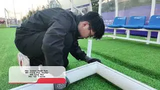 🌹how to assemble box types of aluminum football goals? Come on! Check it 🥅🥇