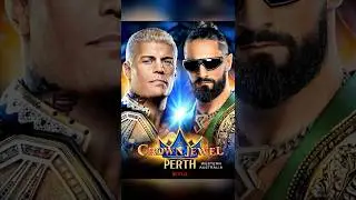 Все победители WWE Crown Jewel 2025 🏆 Полные результаты! #WWE #SHORTS