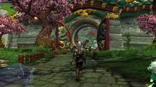 Walking Street Around The Jade Forest - Pandaria - Walk Tour World of Warcraft