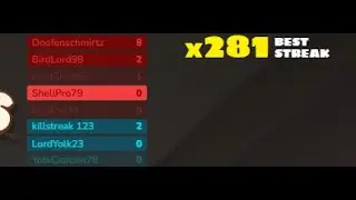 Very average kill streak (281 kill streak WORLD RECORD)